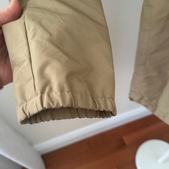 Herschel Supply Co. Boarder Jacket Tan with Yellow Quilted Interior 40/60 - Picture 4 of 6